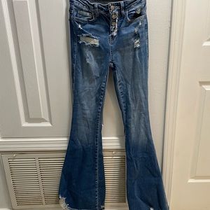 Flying monkey - Buckle - flare jeans
